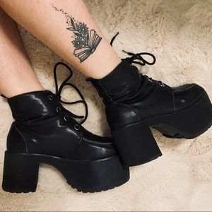 T.U.K platform boots